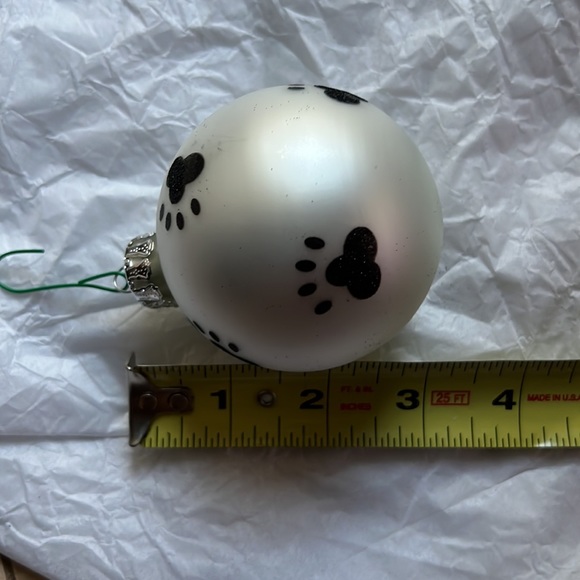 Handcrafted Glass Dog Design Ornaments Set of 4 by The Christmas Shoppe - Picture 6 of 6